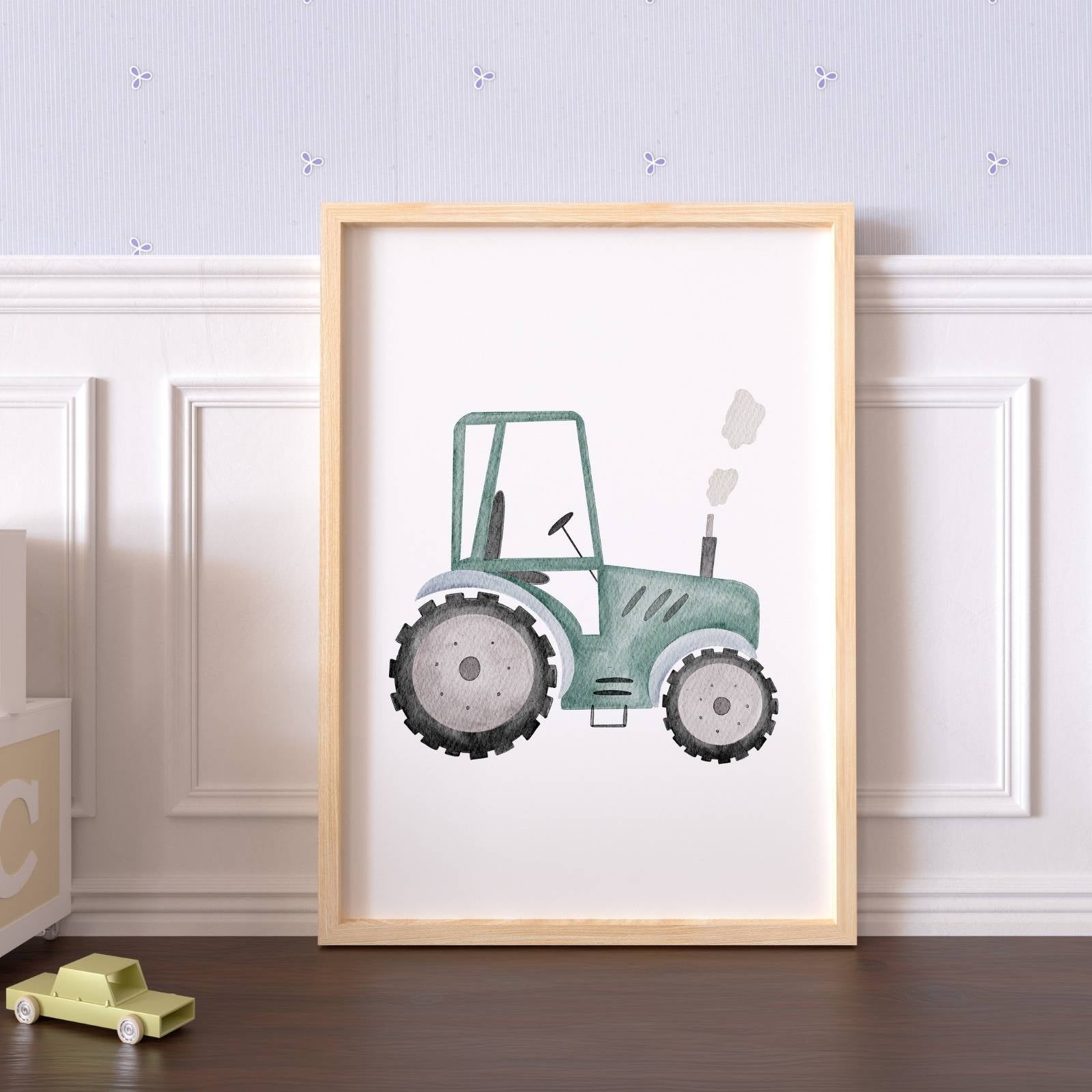 Kinderposter Traktor