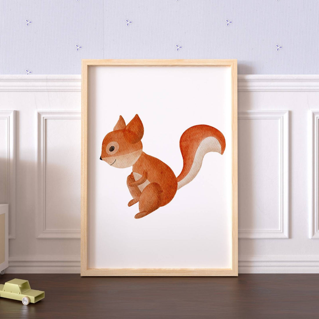 Kinderposter Eichhörnchen