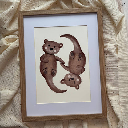 Kinderposter Otter