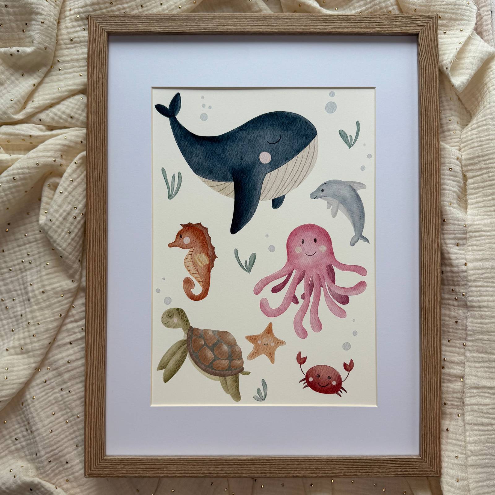 Kinderposter Unterwasser