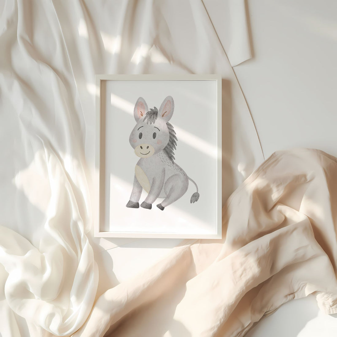 Kinderposter Esel