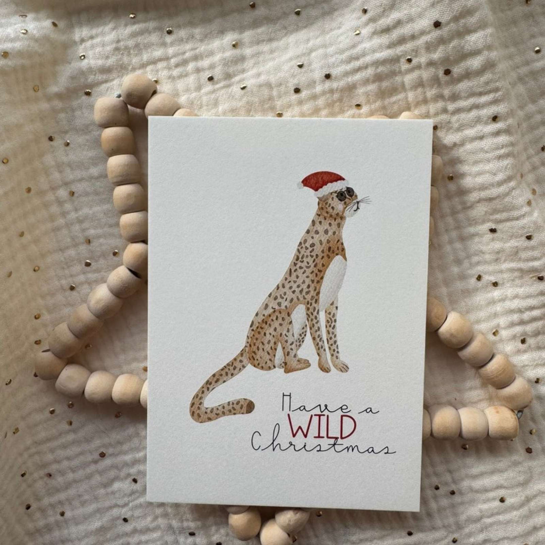 Weihnachtskarte Leo
