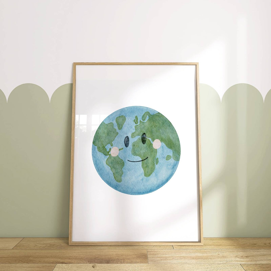 Kinderposter Weltkugel
