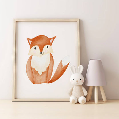 Kinderposter Fuchs