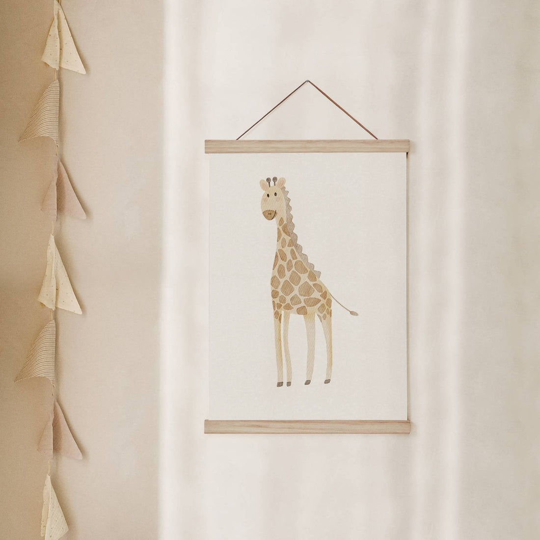 Kinderposter Giraffe