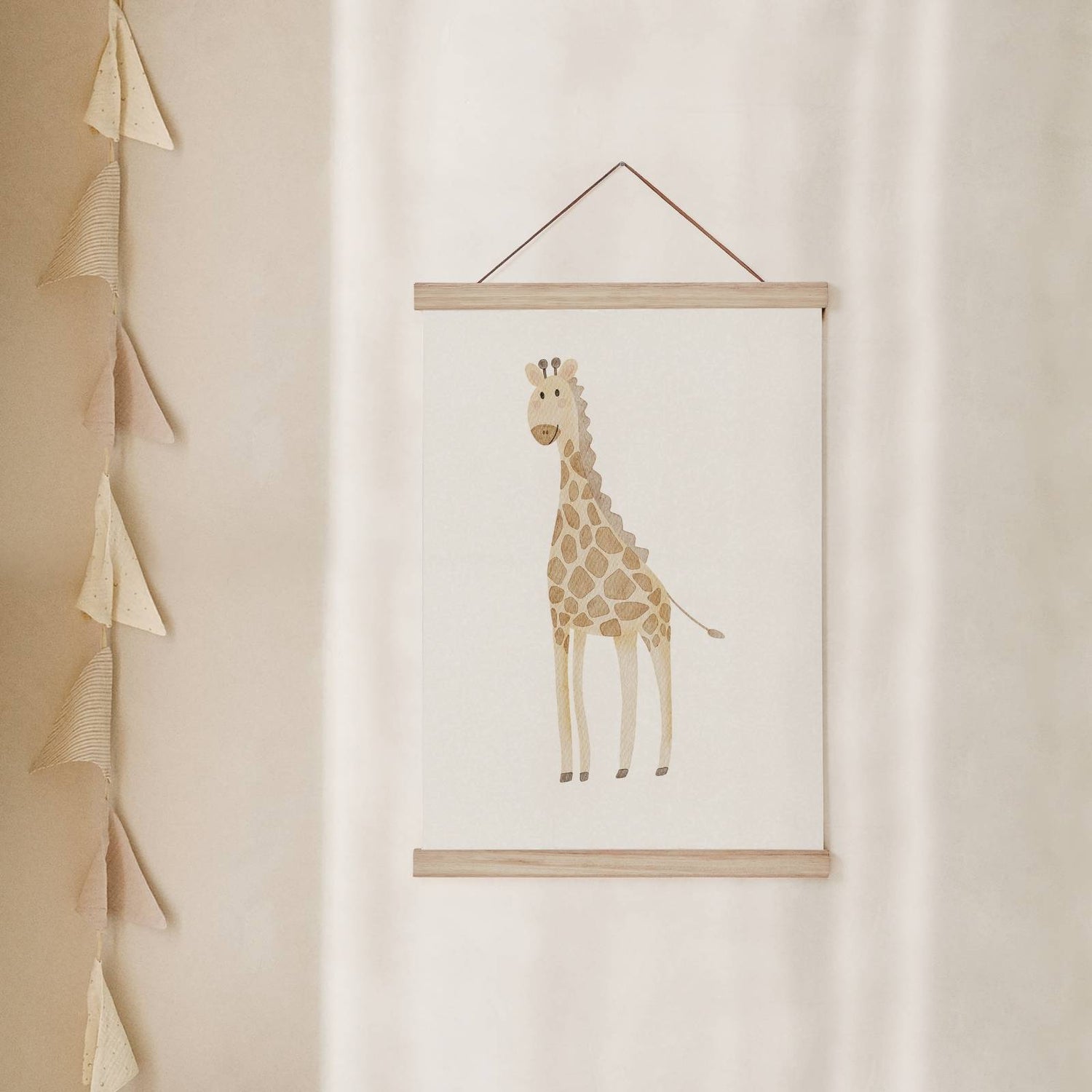 Kinderposter Giraffe