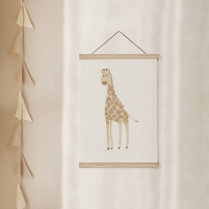 Kinderposter Giraffe