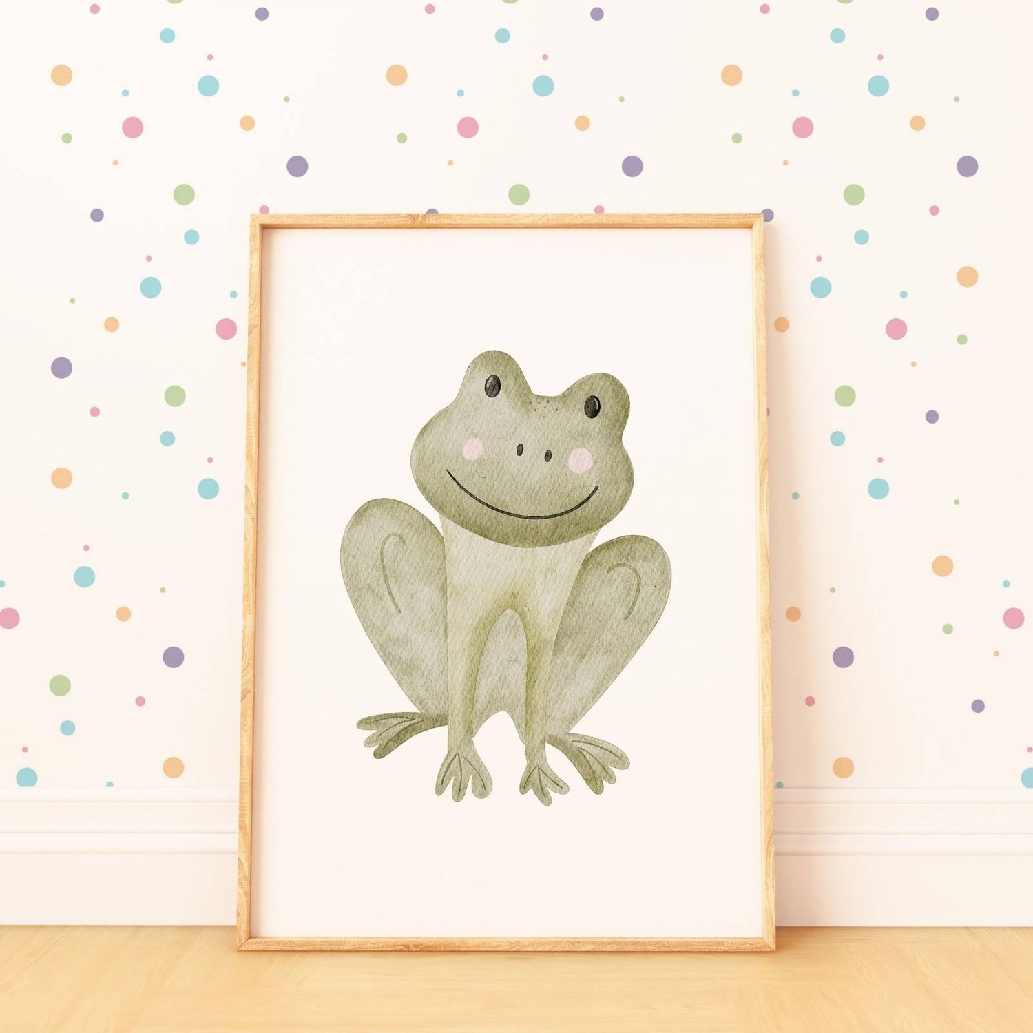 Kinderposter Frosch