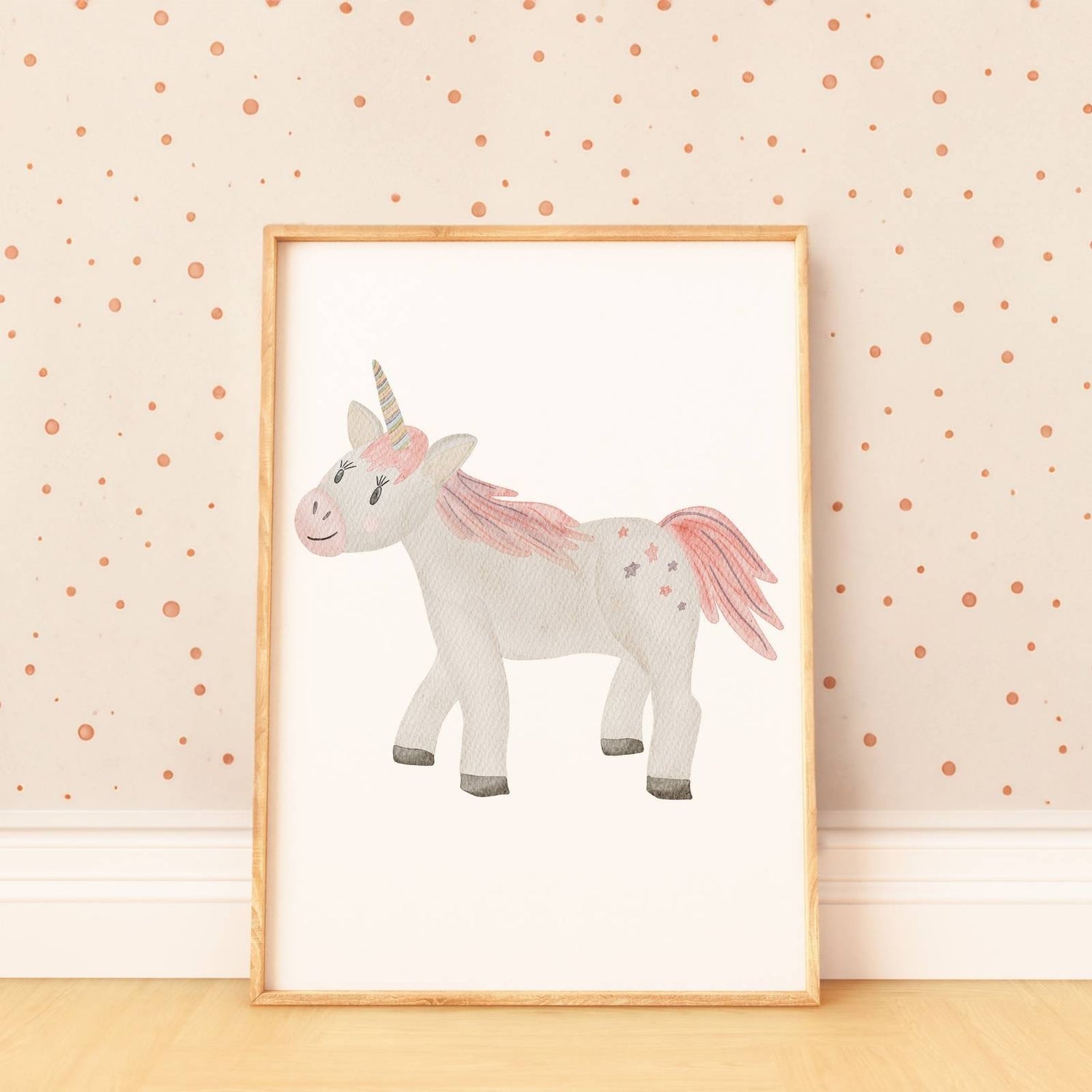 Kinderposter Einhorn