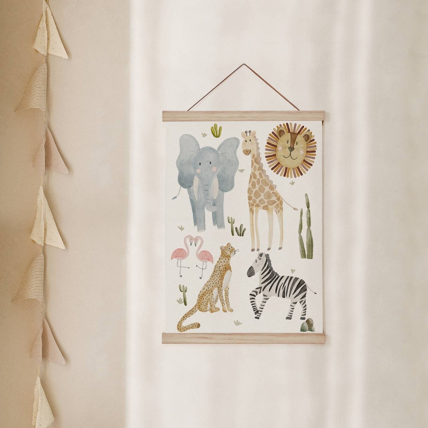 Kinderposter Safari